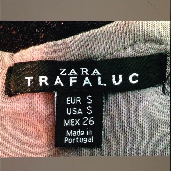 Zara Trafaluc Lace Bodycon Stretch LBD Mini Dress - Picture 8 of 8